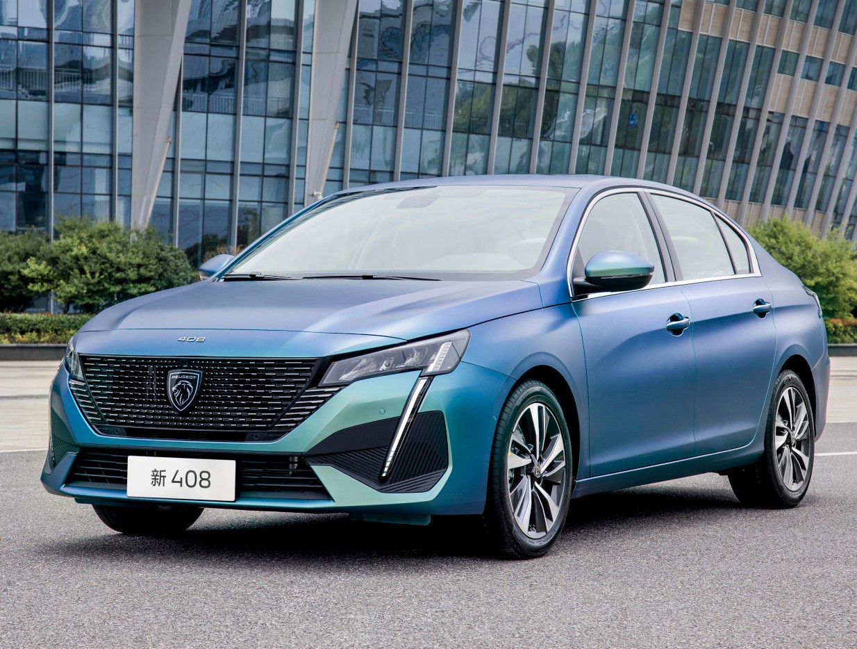 2022 Dongfeng Peugeot 408 sedan front exterior