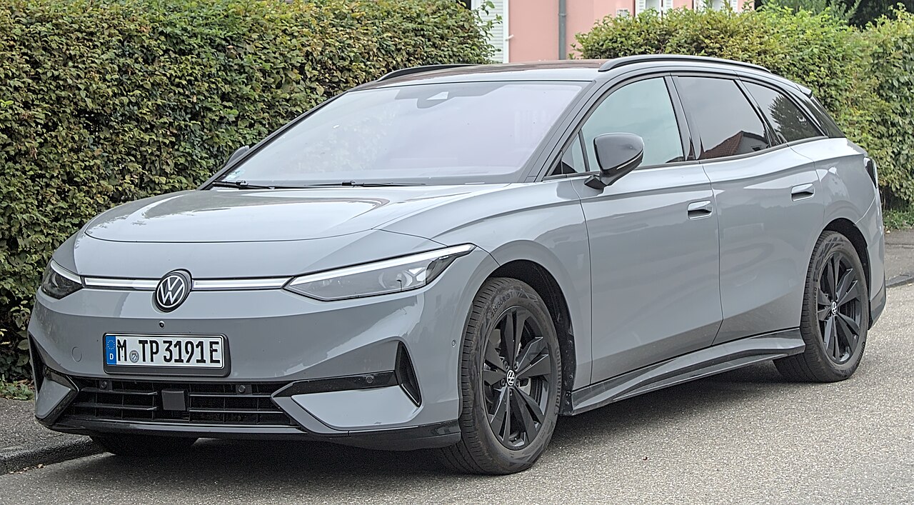 Modern car in a professional showroom setting