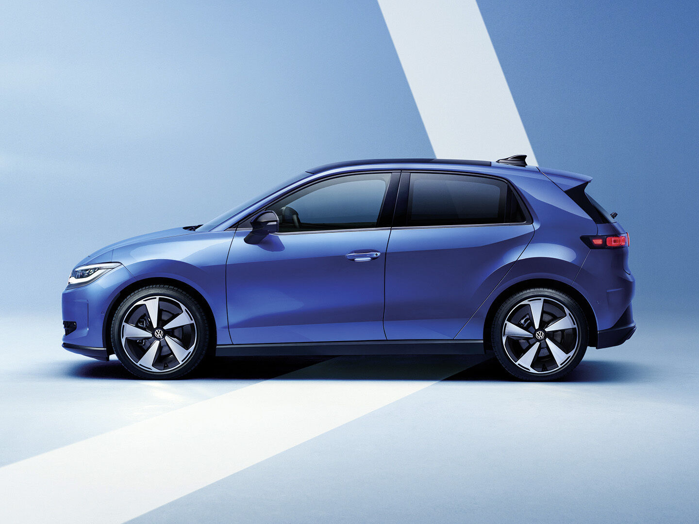 Volkswagen ID. Polo electric hatchback in official studio-style launch photography