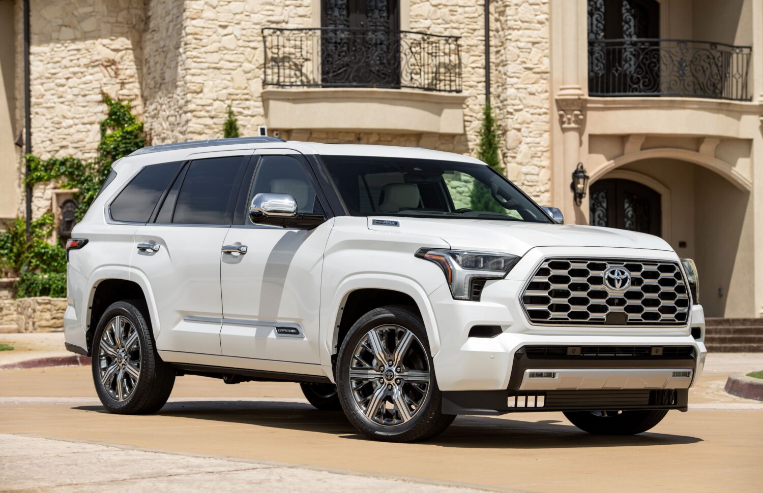 Official Toyota image of a 2026 Sequoia Capstone