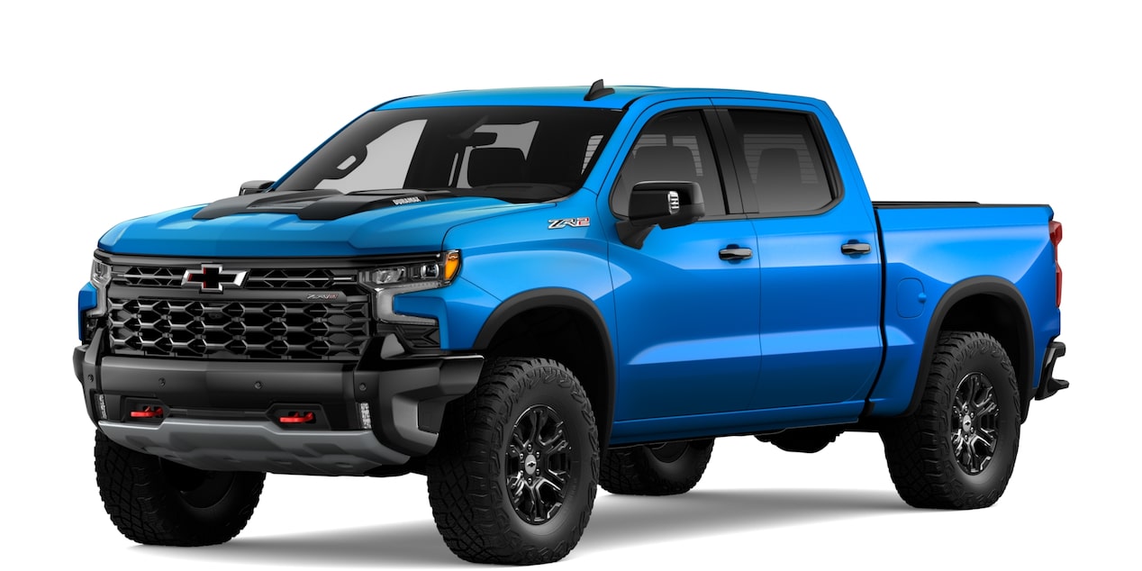 2026 Chevrolet Silverado 1500, Ford F-150, and Ram 1500 full-size trucks