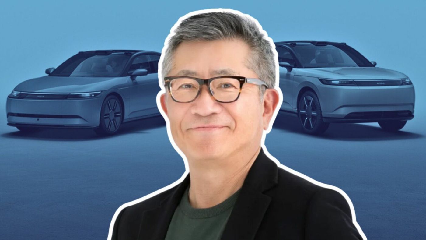 Sony Honda Mobility Afeela prototype on display at CES 2026