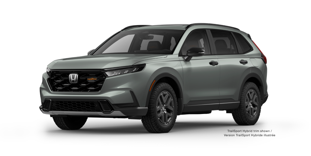 Honda Canada 2026 CR-V TrailSport Hybrid manufacturer illustration; not a three-vehicle group photograph