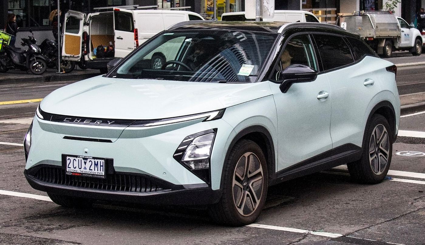 Chery Omoda E5 electric crossover sold in overseas markets