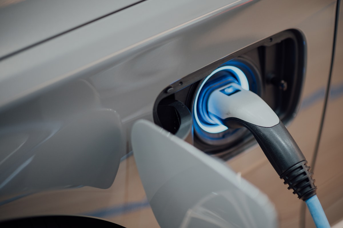 Electric vehicle charging at a public charger