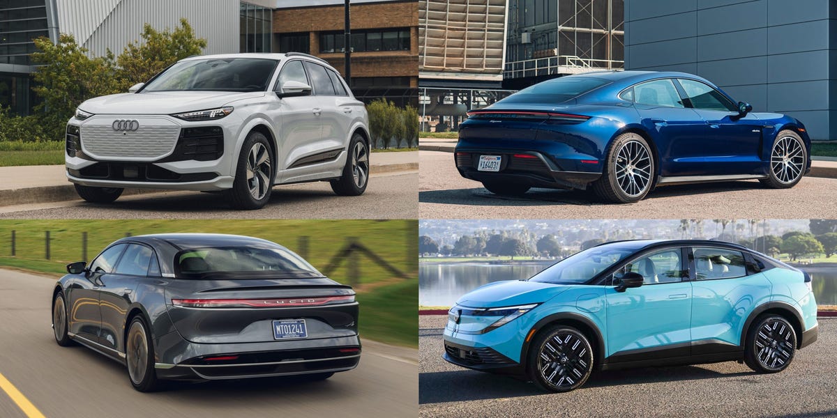 EV sales data chart showing the Q1 2026 decline in new electric vehicle sales