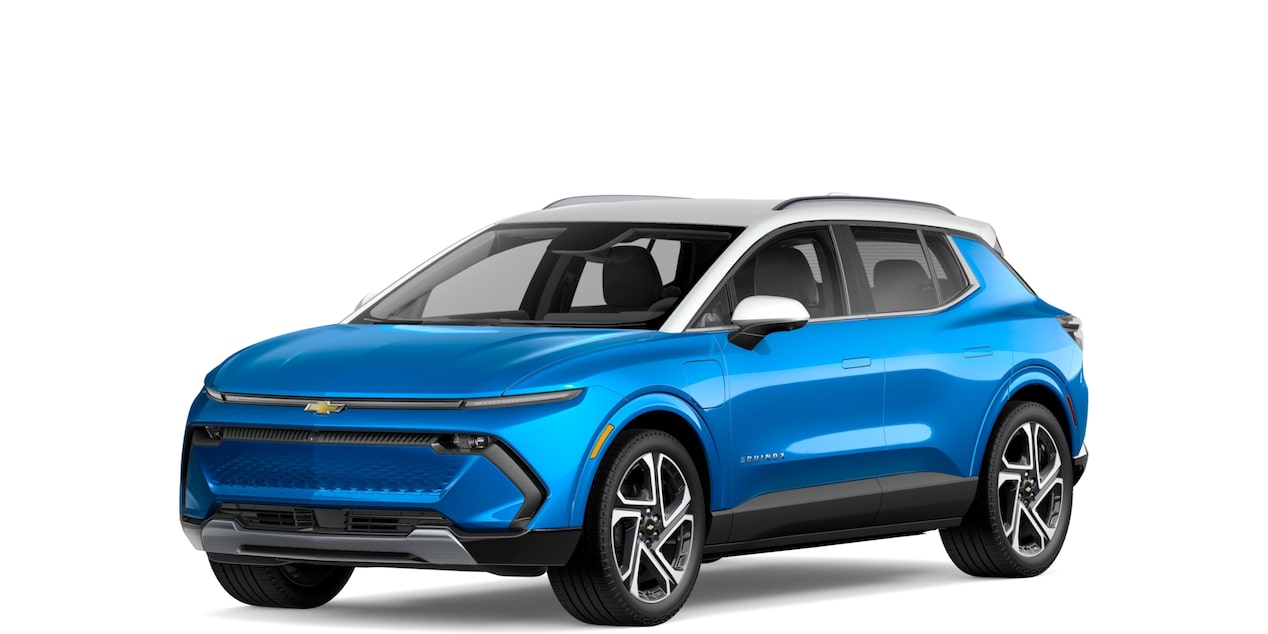 A row of electric SUVs representing the top EV SUV choices for 2026