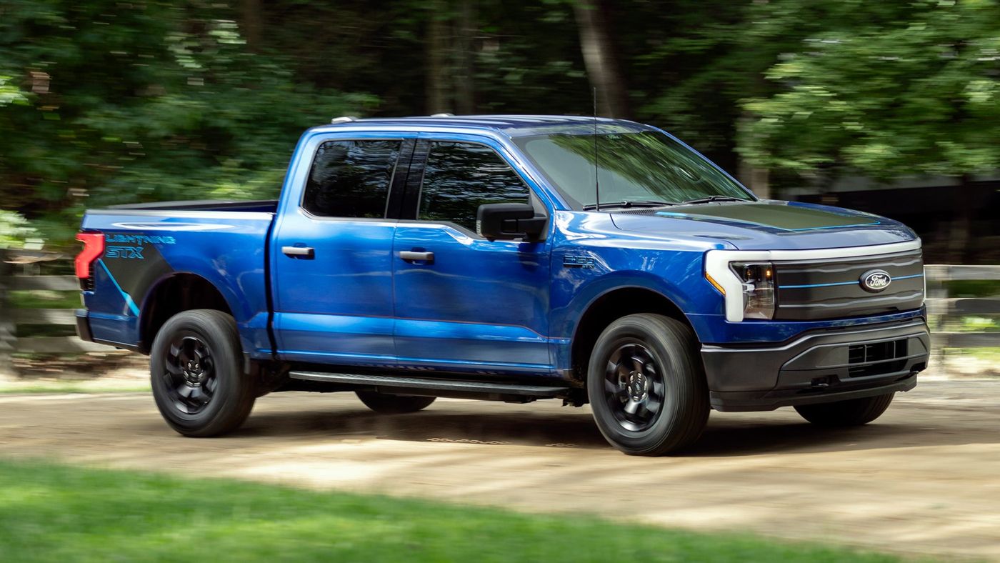 2026 Ford F-150 Lightning STX electric pickup truck