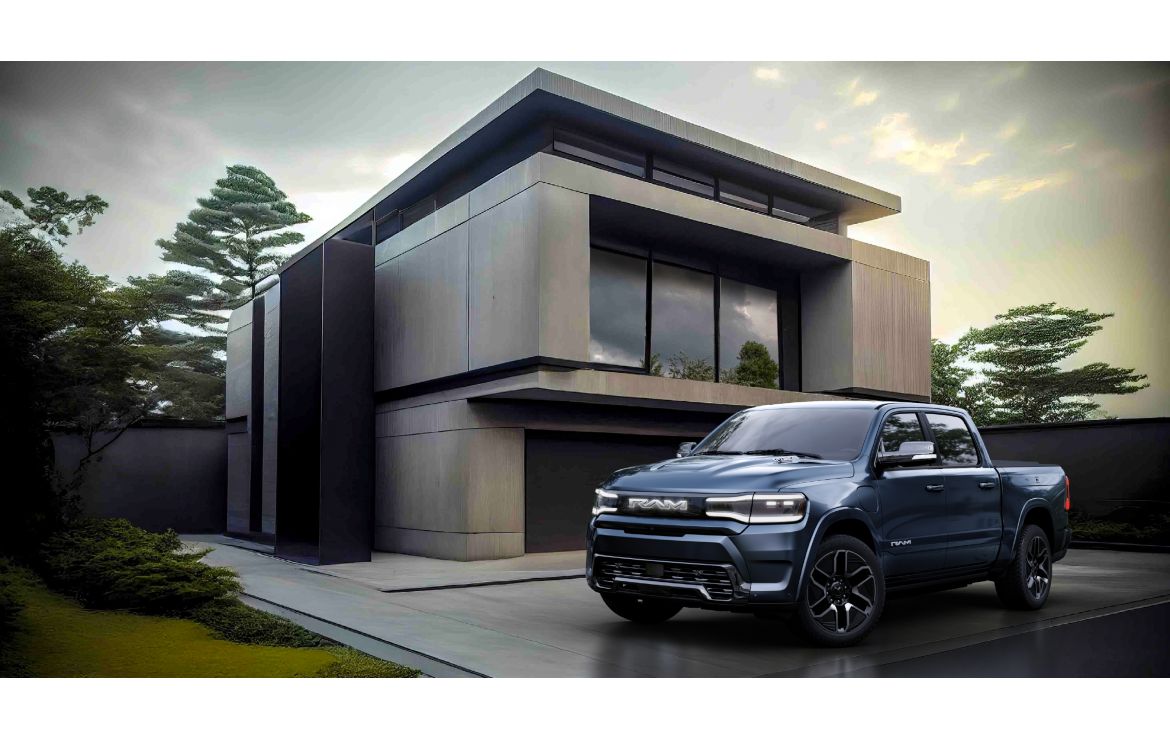 Ram 1500 Ramcharger shown in an official-style exterior image