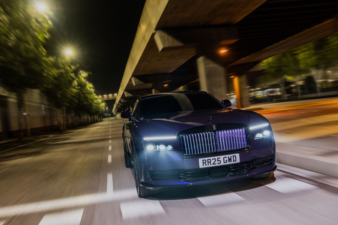 Rolls-Royce Spectre electric coupe representing the brand's now-paused electrification strategy
