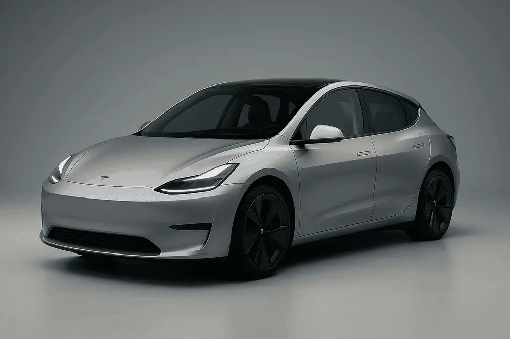 Tesla Model 2 concept render