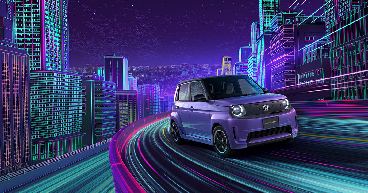 Honda's Super-ONE Compact EV Looks Like a Tiny Throwback, but the Strategy Is Modern (press image)