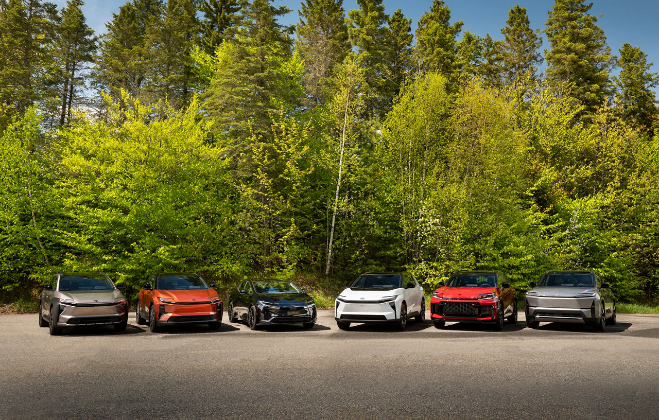 Toyota Canada's 2026 EV and PHEV Lineup: Which One Fits Your Driveway? (press image)